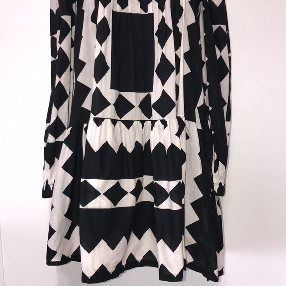 Sea Helena Long Sleeve Tunic Dress in Black Size Xtra Small - Picture 7 of 12